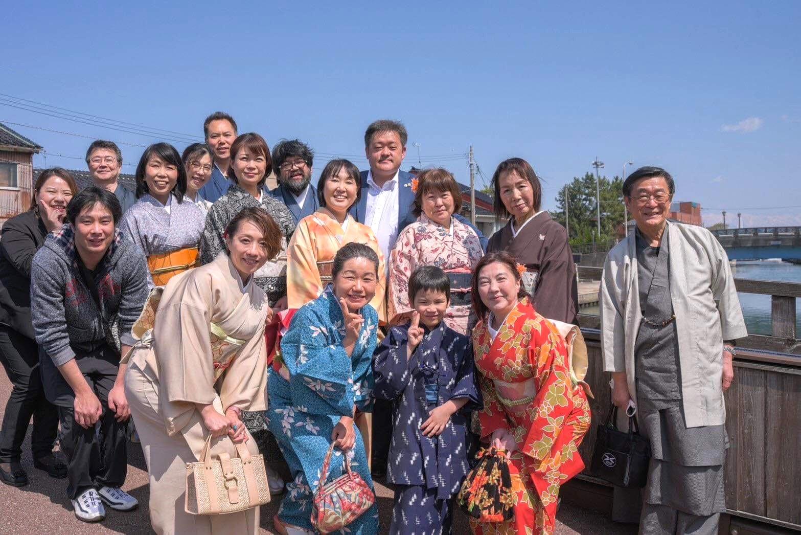 4/9 きもので内川を歩く会「きもので、そぞろ歩こう」開催しました