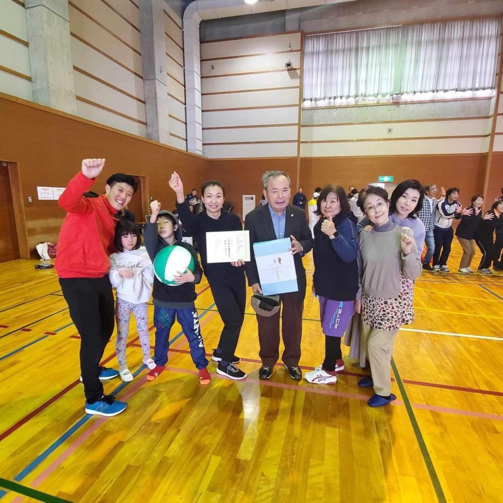 富山県倫理法人会対抗ビーチボール！優勝